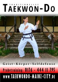 kampfsport und selbstverteidigung mit black belt lena hofmann bei taekwondo mainz city
